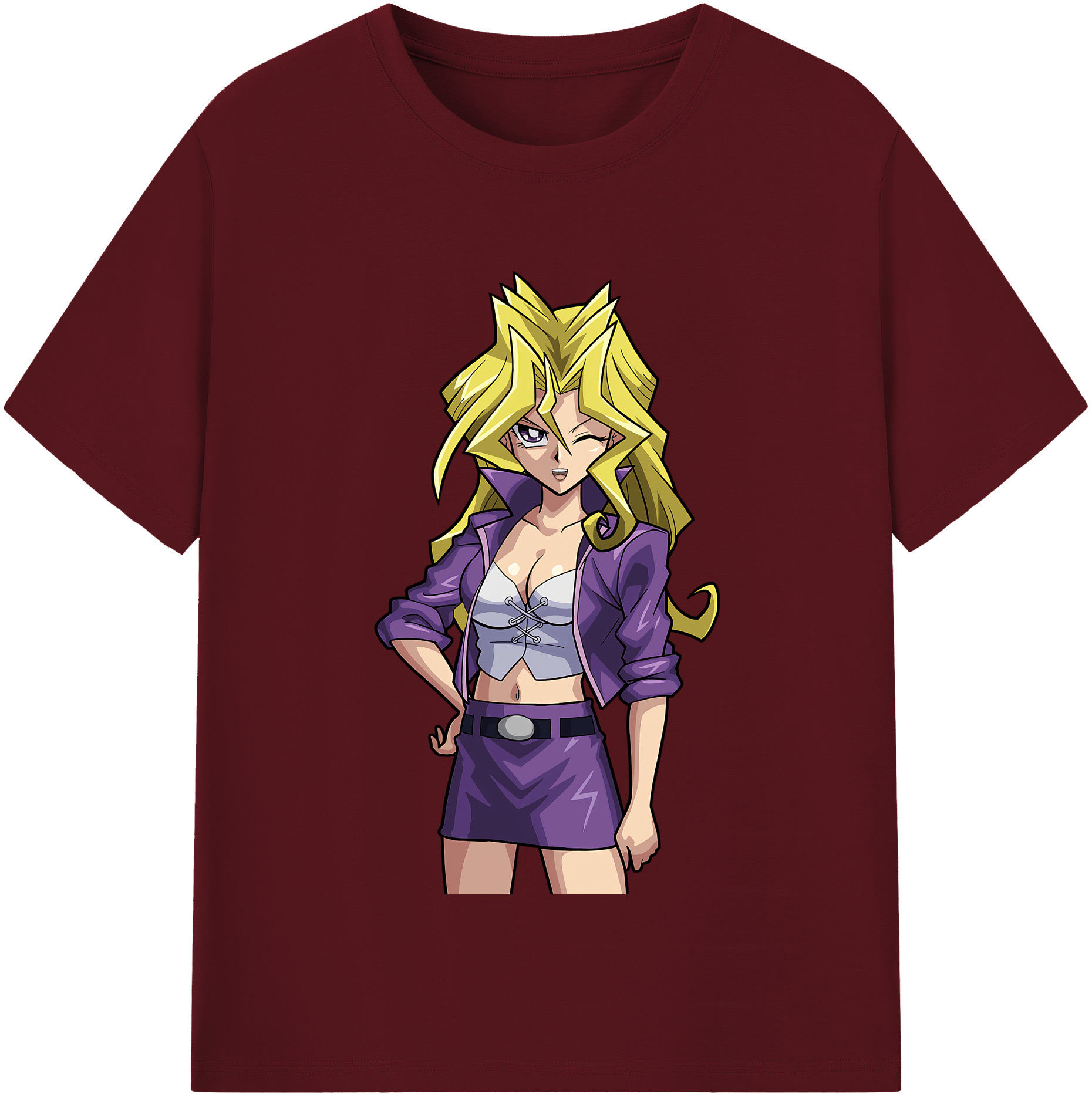 （画像用） 遊☆戯☆王 Yu-Gi-Oh! 綿100％半袖Tシャツ（フロントプリント）